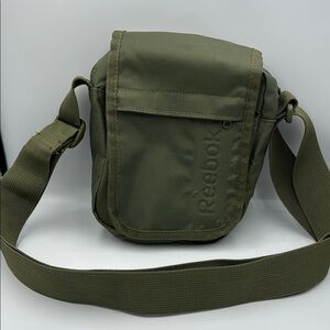 Reebok Olive Green Crossbody Bag